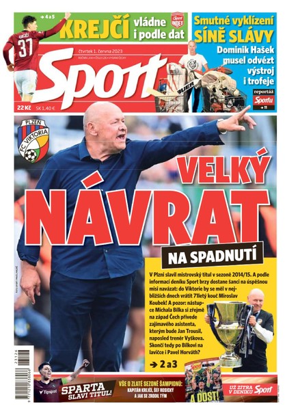 E-magazín Sport - 1.6.2023 - CZECH NEWS CENTER a. s.