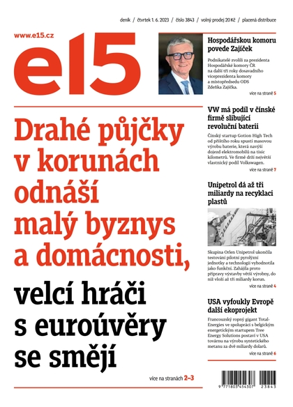 E-magazín E15 - 1.6.2023 - CZECH NEWS CENTER a. s.