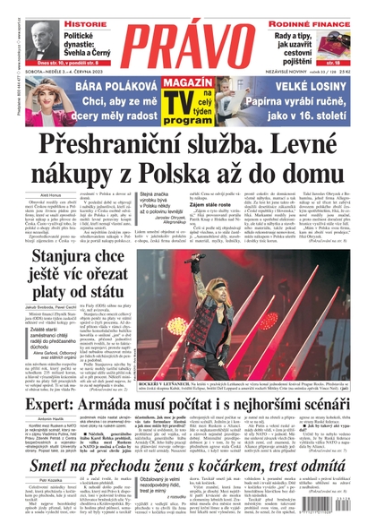 E-magazín Deník Právo - 3.6.2023 - Borgis, a.s.