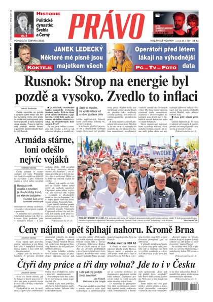 E-magazín Deník Právo - 5.6.2023 - Borgis, a.s.