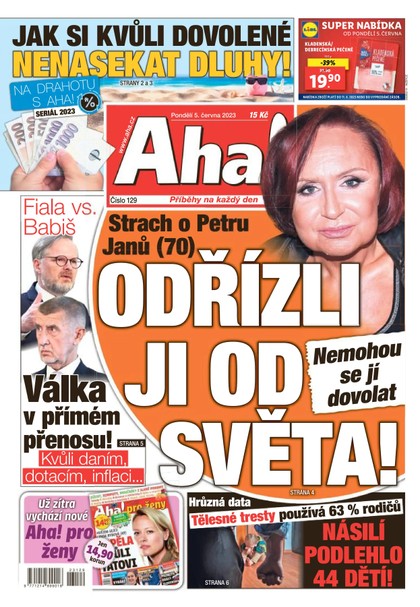 E-magazín AHA! - 5.6.2023 - CZECH NEWS CENTER a. s.