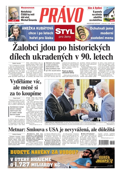 E-magazín Deník Právo - 6.6.2023 - Borgis, a.s.