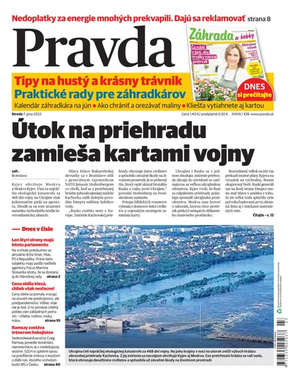 E-magazín Denník Pravda 7. 6. 2023 - OUR MEDIA SR a. s.