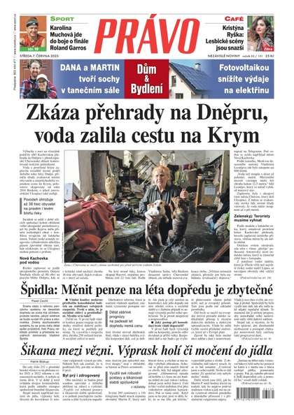 E-magazín Deník Právo - 7.6.2023 - Borgis, a.s.