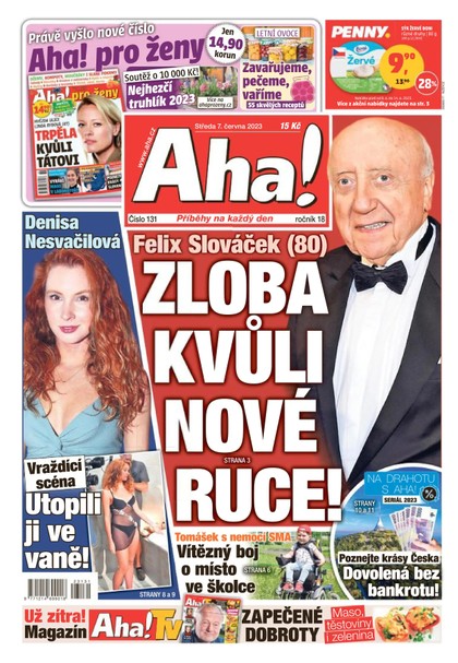 E-magazín AHA! - 7.6.2023 - CZECH NEWS CENTER a. s.