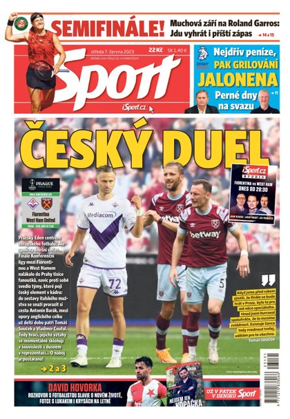 E-magazín Sport - 7.6.2023 - CZECH NEWS CENTER a. s.