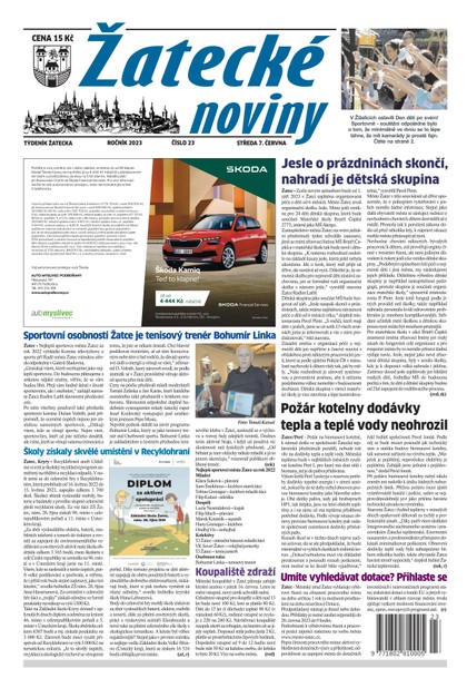 E-magazín Žatecké noviny 23/23 - Ohře Media