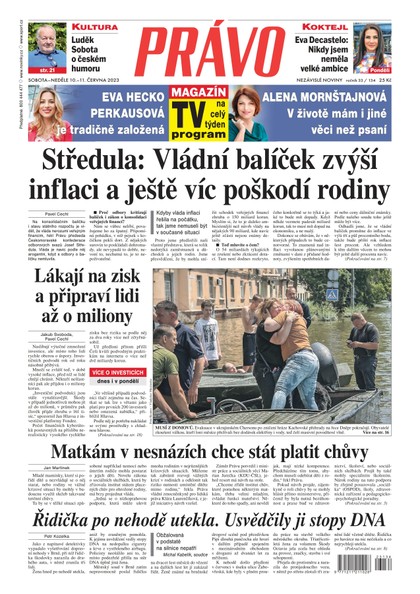 E-magazín Deník Právo - 10.6.2023 - Borgis, a.s.