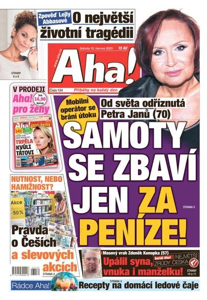 E-magazín AHA! - 10.6.2023 - CZECH NEWS CENTER a. s.