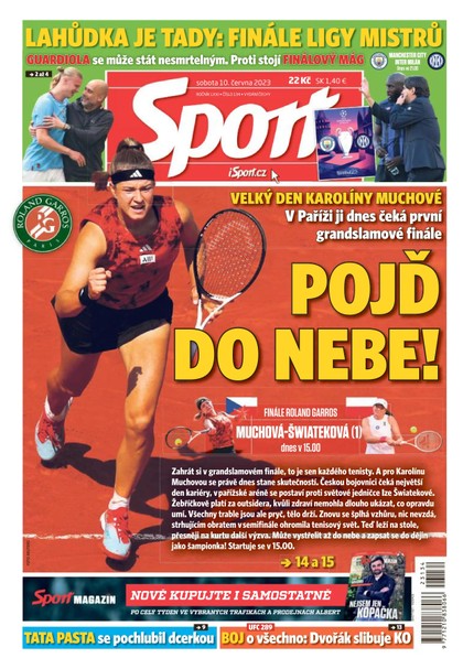 E-magazín Sport - 10.6.2023 - CZECH NEWS CENTER a. s.
