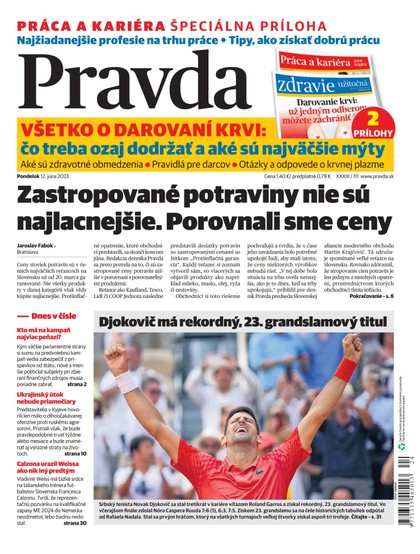 E-magazín Denník Pravda 12. 6. 2023 - OUR MEDIA SR a. s.
