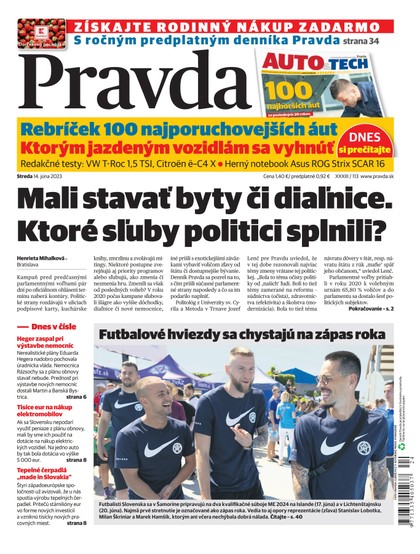 E-magazín Denník Pravda 14. 6. 2023 - OUR MEDIA SR a. s.