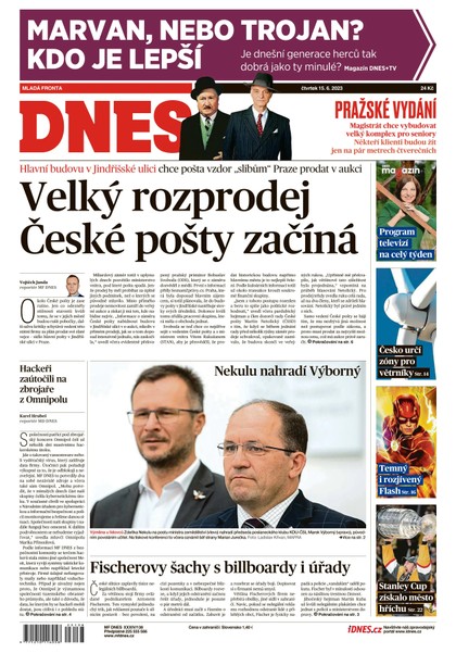 E-magazín MF DNES - 15.6.2023 - MAFRA, a.s.