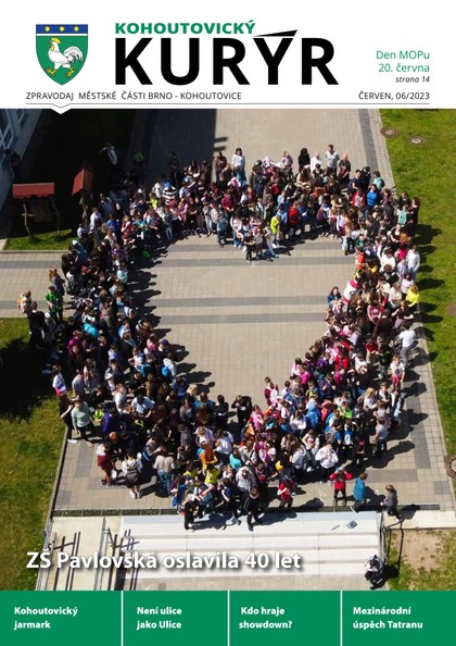 E-magazín Kohoutovický Kurýr 06/2023 - Městská část Brno Kohoutovice