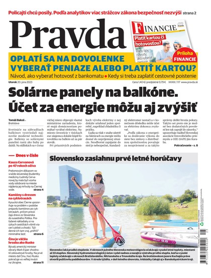 E-magazín Denník Pravda 20. 6. 2023 - OUR MEDIA SR a. s.