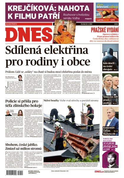E-magazín MF DNES - 22.6.2023 - MAFRA, a.s.