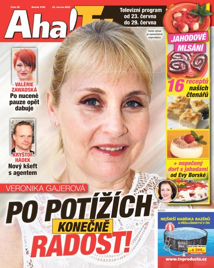 E-magazín AHA! Tv - 22.6.2023 - CZECH NEWS CENTER a. s.