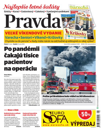 E-magazín Denník Pravda 23. 06. 2023 - OUR MEDIA SR a. s.