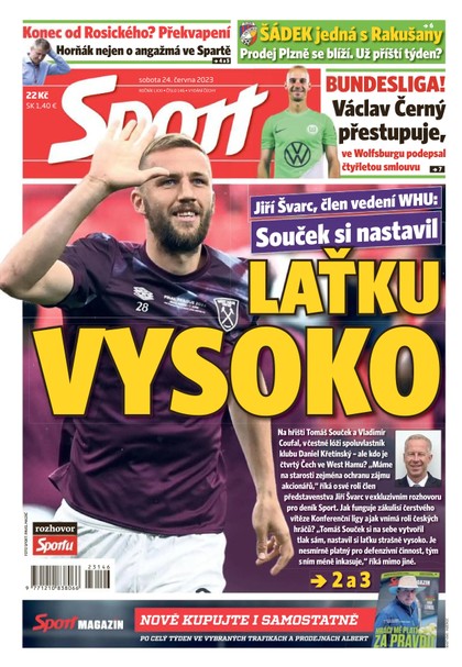 E-magazín Sport - 24.6.2023 - CZECH NEWS CENTER a. s.