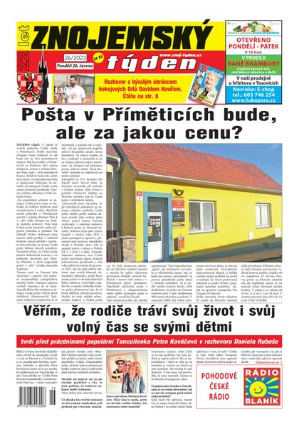E-magazín Znojemský týden 26/2023 - Znojemský týden