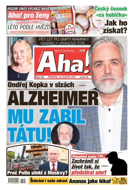 E-magazín AHA! - 27.6.2023 - CZECH NEWS CENTER a. s.