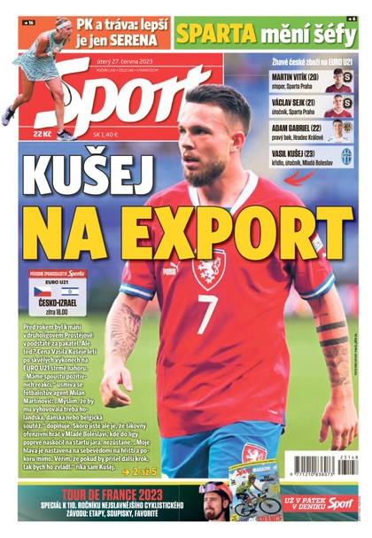 E-magazín Sport - 27.6.2023 - CZECH NEWS CENTER a. s.