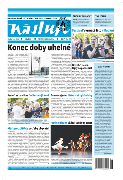 E-magazín Nástup 26/23 - Ohře Media