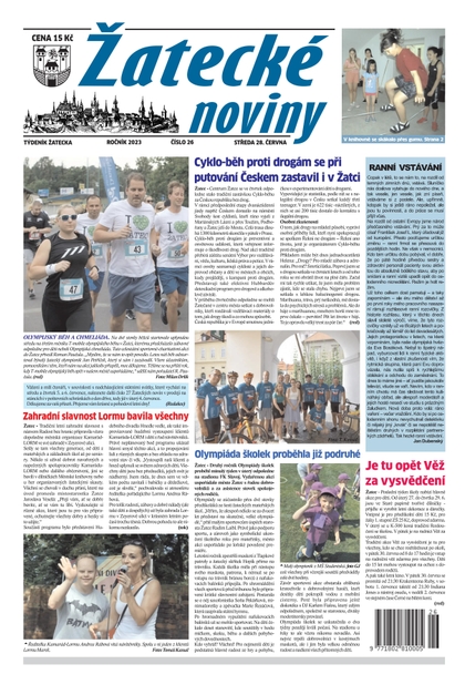 E-magazín Žatecké noviny 26/23 - Ohře Media