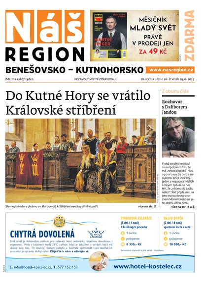 E-magazín Náš Region - Benešovsko/Kutnohorsko 26/2023 - A 11 s.r.o.