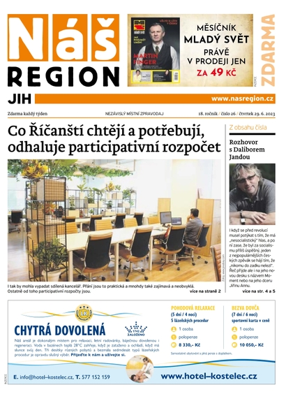 E-magazín Náš Region - Jih 26/2023 - A 11 s.r.o.