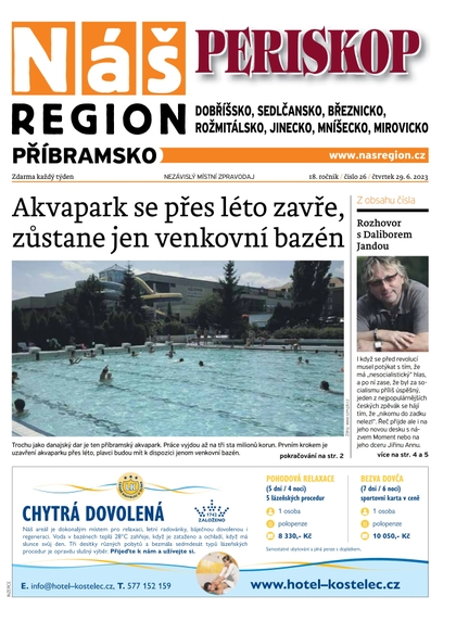 E-magazín Náš Region - Příbramsko 26/2023 - A 11 s.r.o.