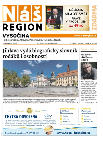 E-magazín Náš Region - Vysočina 26/2023 - A 11 s.r.o.