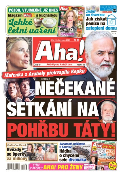 E-magazín AHA! - 4.7.2023 - CZECH NEWS CENTER a. s.