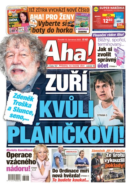E-magazín AHA! - 10.7.2023 - CZECH NEWS CENTER a. s.