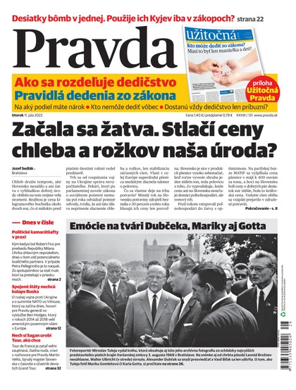 E-magazín Denník Pravda 11. 7. 2023 - OUR MEDIA SR a. s.