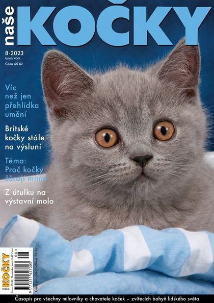 E-magazín Naše kočky, 08-2023 - Nakladatelství Minerva CZ, s. r. o.