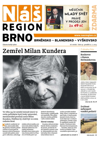 E-magazín Náš Region - Brno 29/2023 - A 11 s.r.o.