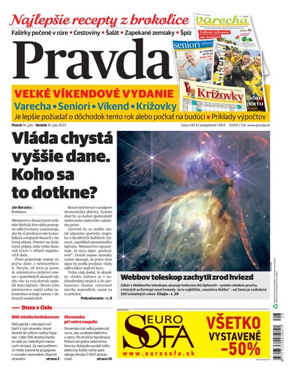 E-magazín Denník Pravda 14. 7. 2023 - OUR MEDIA SR a. s.