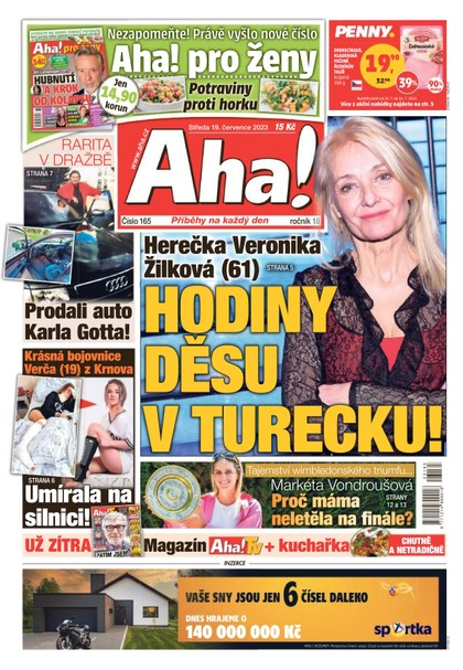 E-magazín AHA! - 19.7.2023 - CZECH NEWS CENTER a. s.