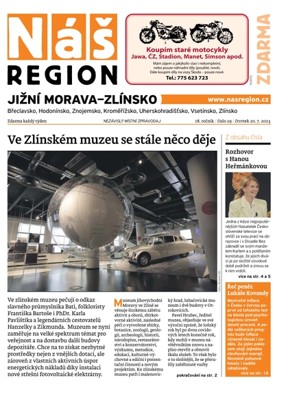 E-magazín Náš Region - Jižní Morava/Zlínsko 29/2023 - A 11 s.r.o.