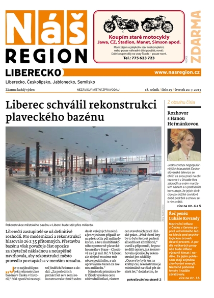 E-magazín Náš Region - Liberecko 29/2023 - A 11 s.r.o.