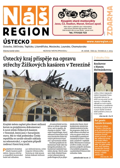 E-magazín Náš Region - Ústecko 29/2023 - A 11 s.r.o.