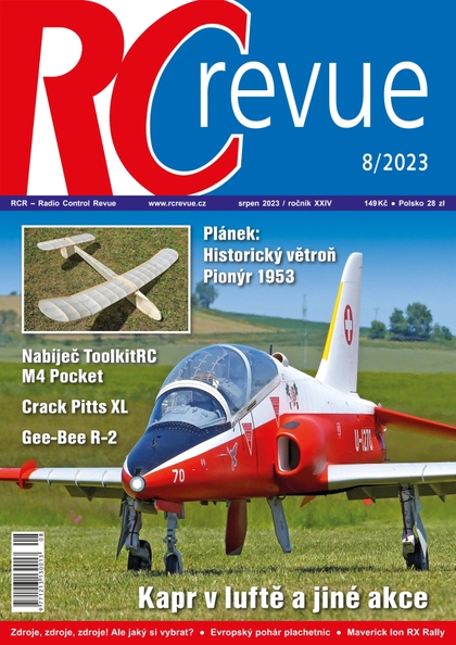 E-magazín RC revue 8/2023 - RCR s.r.o.