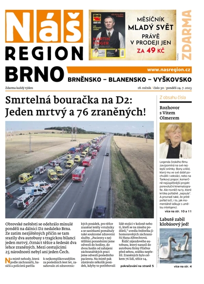 E-magazín Náš Region - Brno 30/2023 - A 11 s.r.o.