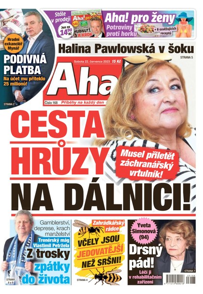 E-magazín AHA! - 22.7.2023 - CZECH NEWS CENTER a. s.