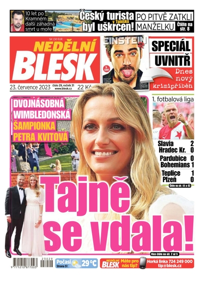 E-magazín Nedělní Blesk - 23.7.2023 - CZECH NEWS CENTER a. s.