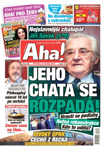E-magazín AHA! - 24.7.2023 - CZECH NEWS CENTER a. s.