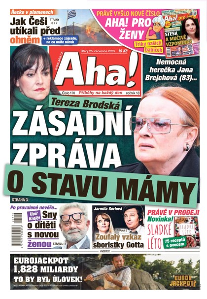 E-magazín AHA! - 25.7.2023 - CZECH NEWS CENTER a. s.