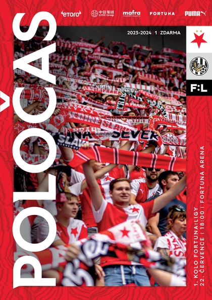 E-magazín Poločas 2023/24 č.01 Slavia - Hradec Králové - SK Slavia Praha