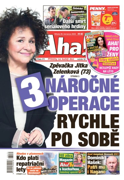E-magazín AHA! - 26.7.2023 - CZECH NEWS CENTER a. s.
